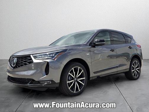 Liquid Carbon Metallic 2026 Acura RDX A-Spec Advance Package