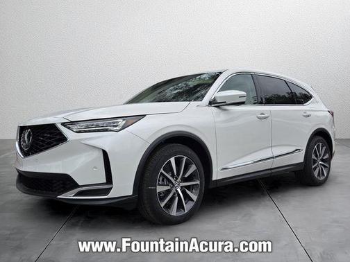 Platinum White Pearl 2026 Acura MDX Technology Package