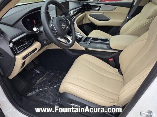 Platinum White Pearl 2026 Acura MDX Technology Package