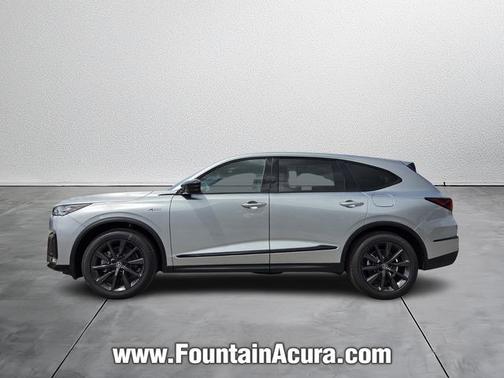 Solar Silver Metallic 2026 Acura MDX A-Spec