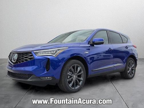 Apex Blue Pearl 2026 Acura RDX A-Spec PACKAGE