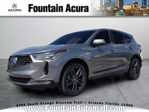 Carbon Metallic 2023 Acura RDX A-Spec