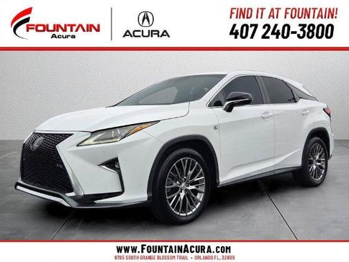 Ultra White 2019 Lexus RX 350 F Sport