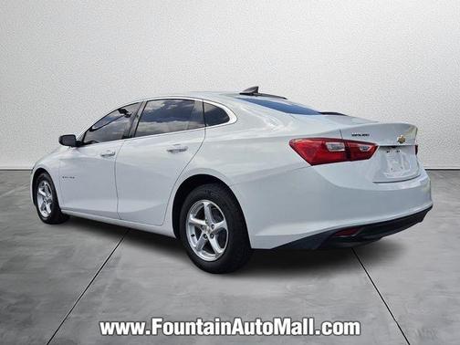 Summit White 2018 Chevrolet Malibu 1LS