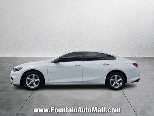 Summit White 2018 Chevrolet Malibu 1LS