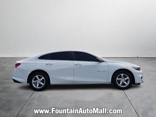 Summit White 2018 Chevrolet Malibu 1LS