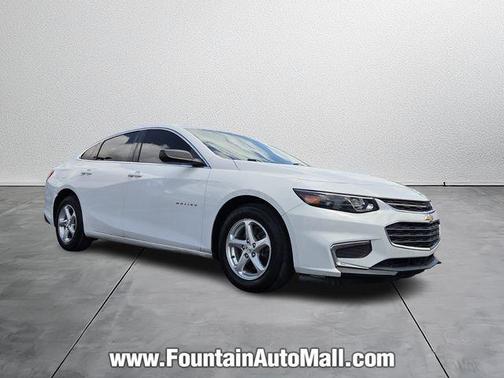 Summit White 2018 Chevrolet Malibu 1LS