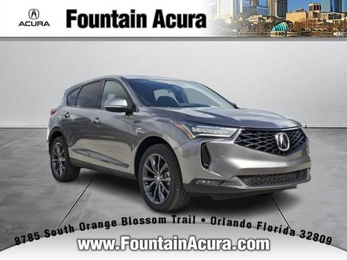 Liquid Carbon Metallic 2026 Acura RDX A-Spec PACKAGE