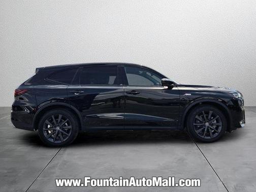 Majestic Black Pearl 2025 Acura MDX A-Spec