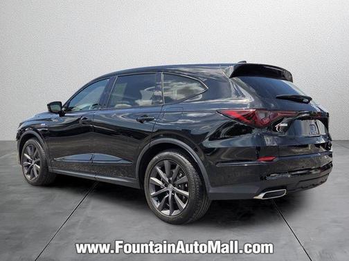 Majestic Black Pearl 2025 Acura MDX A-Spec