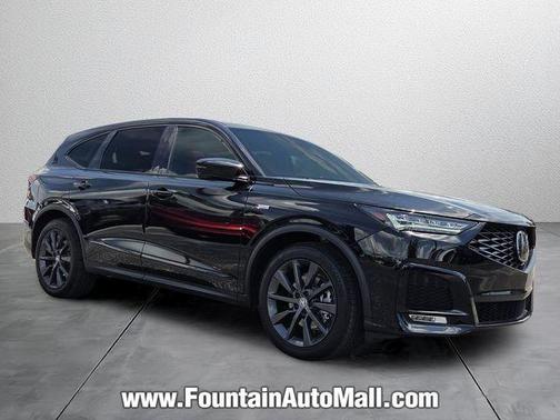 Majestic Black Pearl 2025 Acura MDX A-Spec