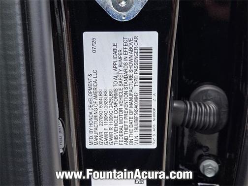 2025 Acura TLX A-Spec