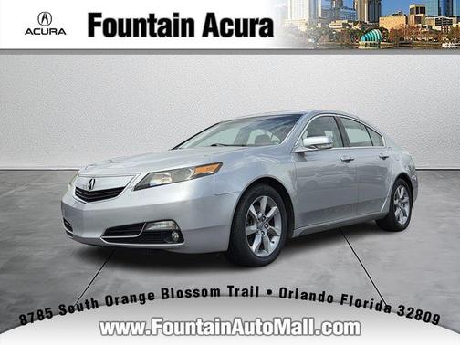 Silver Moon 2012 Acura TL Technology