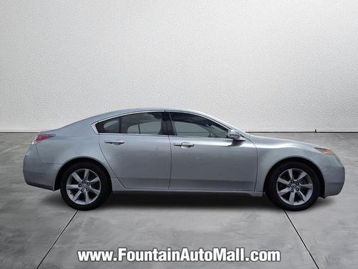 Silver Moon 2012 Acura TL Technology