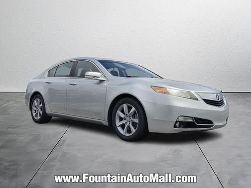 Silver Moon 2012 Acura TL Technology