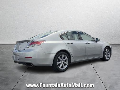 Silver Moon 2012 Acura TL Technology