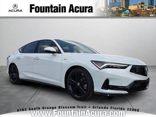 Platinum White Pearl 2026 Acura Integra A-Spec Technology