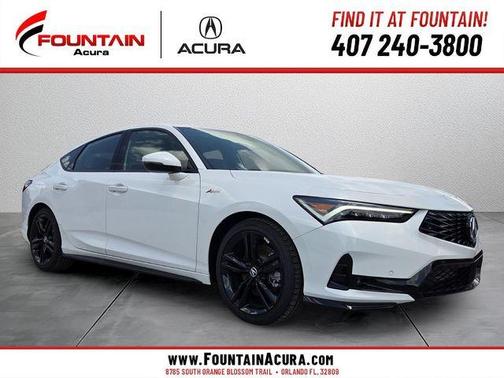 Platinum White Pearl 2026 Acura Integra A-Spec Technology