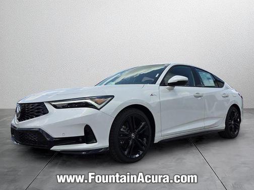 Platinum White Pearl 2026 Acura Integra A-Spec Technology