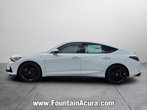Platinum White Pearl 2026 Acura Integra A-Spec Technology