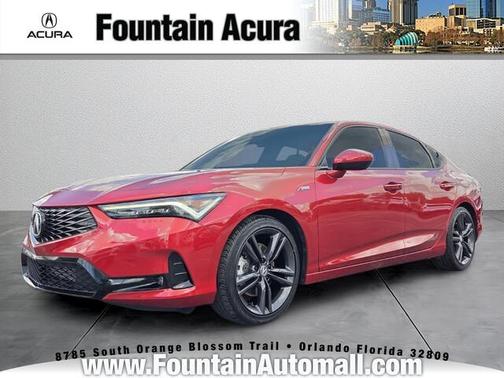 Performance Red Pearl 2024 Acura Integra A-Spec