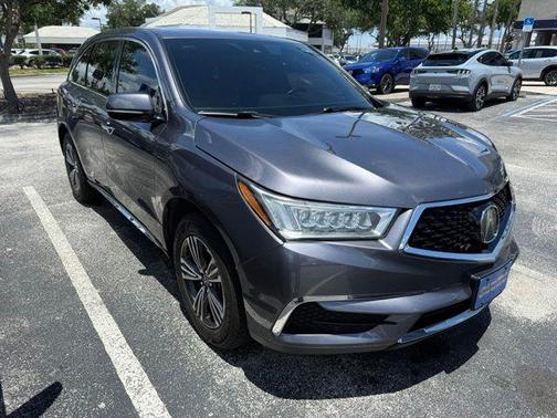 Modern Steel Metallic 2018 Acura MDX 3.5L