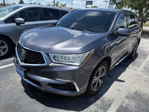 Modern Steel Metallic 2018 Acura MDX 3.5L