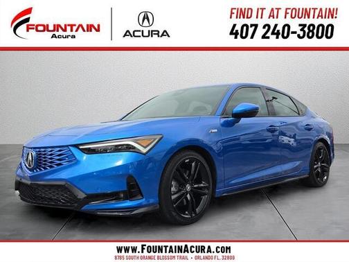 Apex Blue Pearl 2026 Acura Integra A-Spec Technology