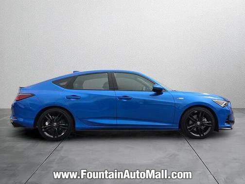 Apex Blue Pearl 2026 Acura Integra A-Spec Technology