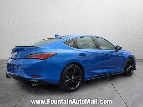 Apex Blue Pearl 2026 Acura Integra A-Spec Technology
