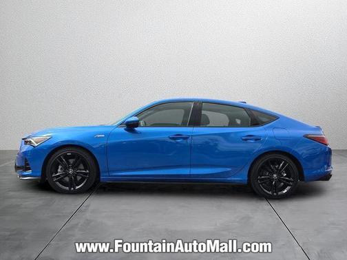 Apex Blue Pearl 2026 Acura Integra A-Spec Technology