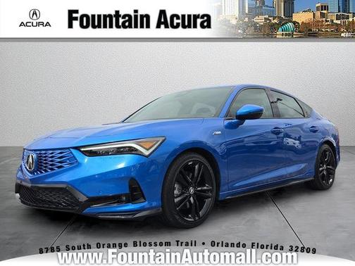 Apex Blue Pearl 2026 Acura Integra A-Spec Technology