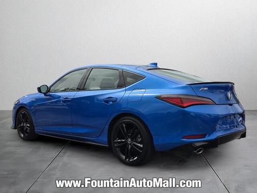 Apex Blue Pearl 2026 Acura Integra A-Spec Technology
