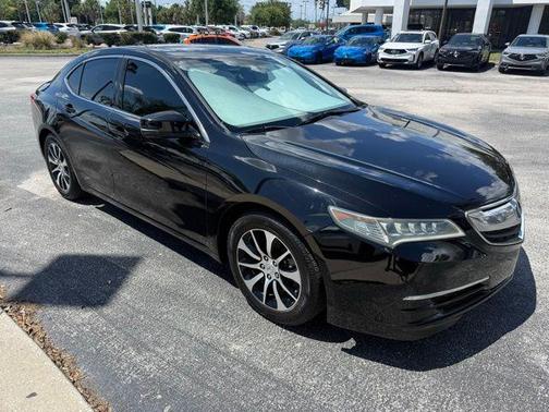 Crystal Black Pearl 2017 Acura TLX FWD