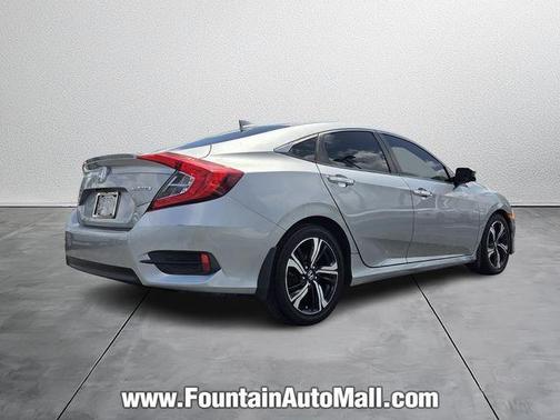 Lunar Silver Metallic 2016 Honda Civic Touring