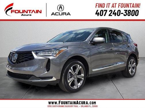 Liquid Carbon Metallic 2025 Acura RDX Technology Package