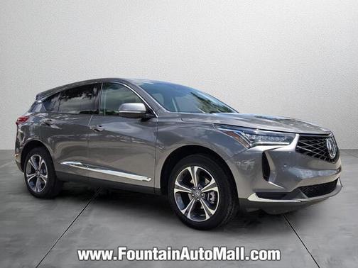 Liquid Carbon Metallic 2025 Acura RDX Technology Package