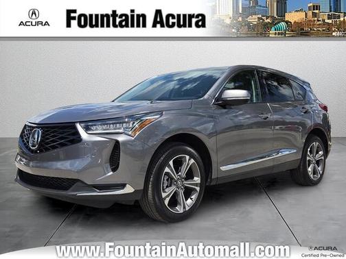 Liquid Carbon Metallic 2025 Acura RDX Technology Package