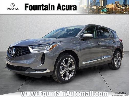 Liquid Carbon Metallic 2025 Acura RDX Technology Package