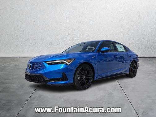Blue 2026 Acura Integra A-Spec Technology
