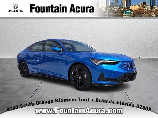 Blue 2026 Acura Integra A-Spec Technology