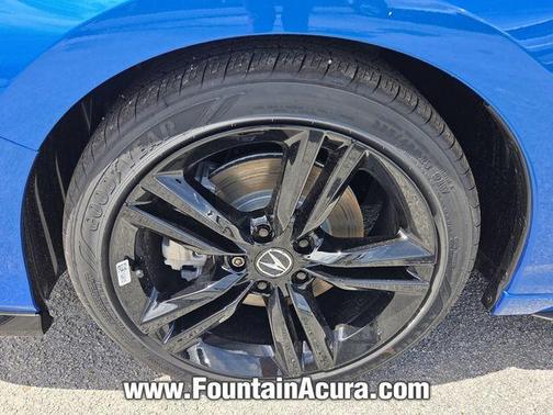 Blue 2026 Acura Integra A-Spec Technology