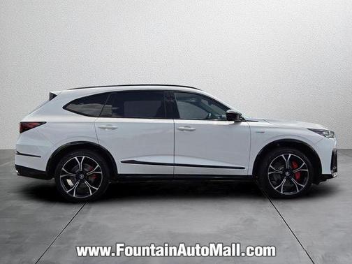 Platinum White Pearl 2026 Acura MDX Type S w/Advance Package