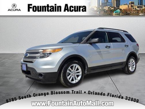 Ingot Silver 2015 Ford Explorer Base