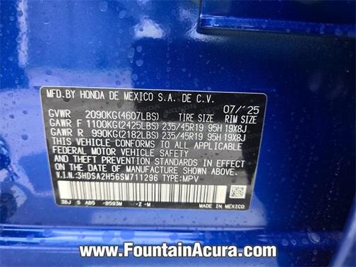 2025 Acura ADX A-Spec