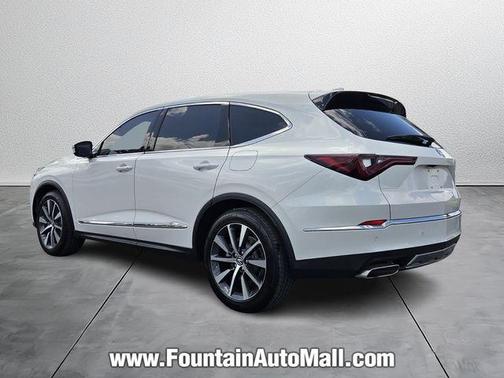 Platinum White Pearl 2025 Acura MDX Technology Package