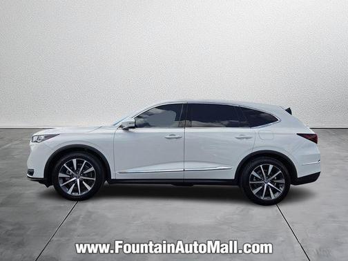 Platinum White Pearl 2025 Acura MDX Technology Package