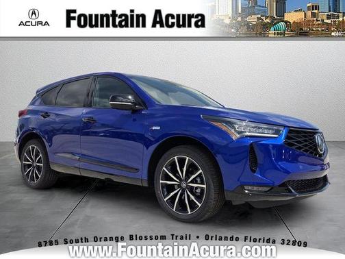 Apex Blue Pearl 2026 Acura RDX A-Spec Advance Package