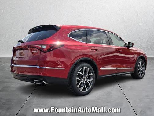 Performance Red Pearl 2023 Acura MDX Technology