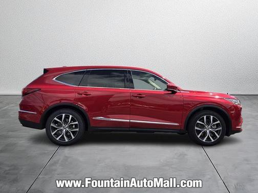 Performance Red Pearl 2023 Acura MDX Technology